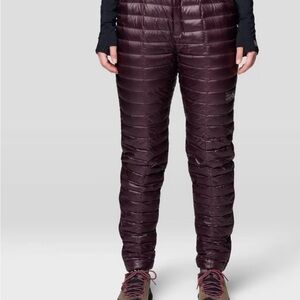 Mountain hardwear ghost whisperer  Purple blackberry Insulated Pants